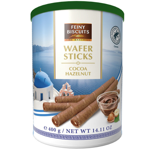 FEINY BISCUITS - Wafer Sticks Cocoa Hazelnut 400g