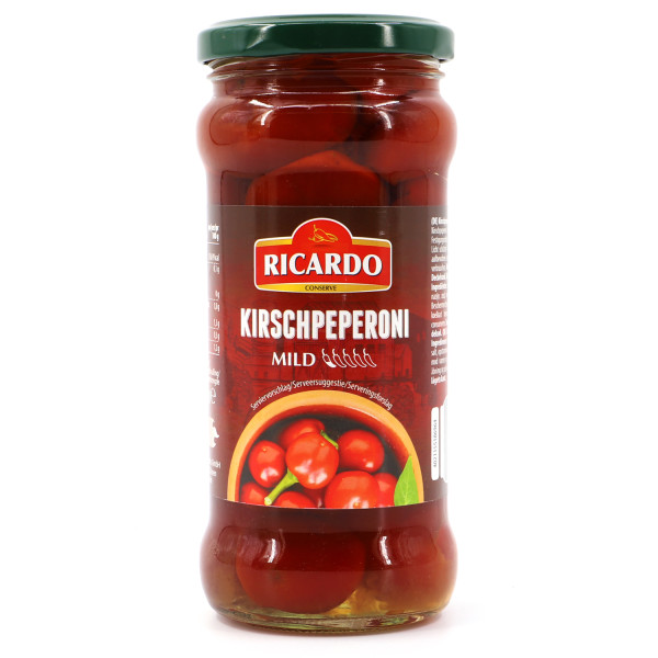 RICARDO Kirschpeperoni mild 350g/180g