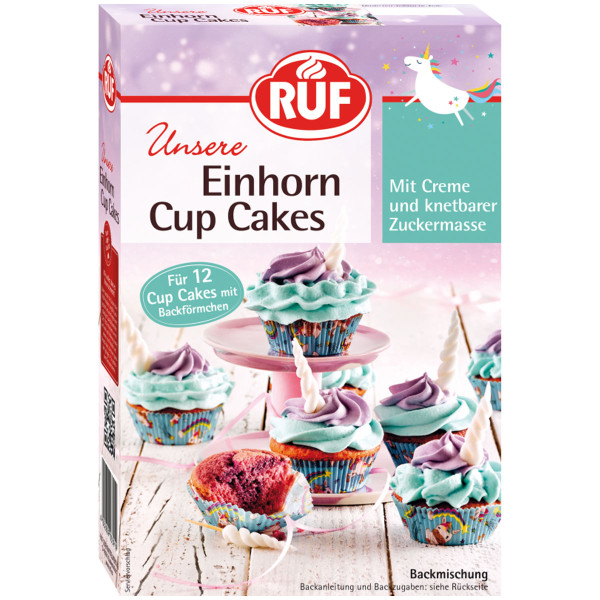 RUF Einhorn Cup Cakes Backmischung 365g