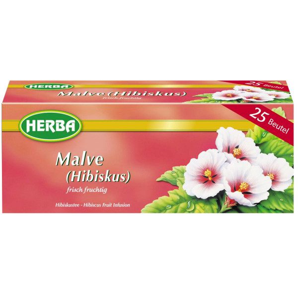 HERBA - Malve Hibiskus 25 Beutel