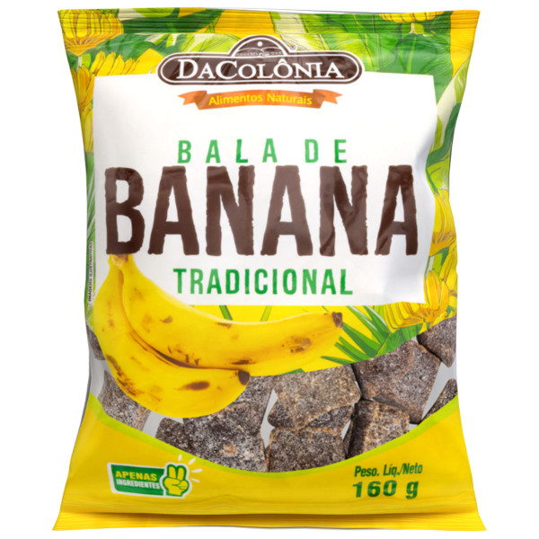 DaColônia - Bananen Bonbons "Bala de Banana" 160g