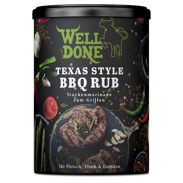 WELL DONE - Texas Style BBQ Rub 200g