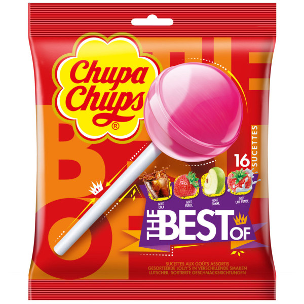 CHUPA CHUPS - The Best of Lollipops 120g