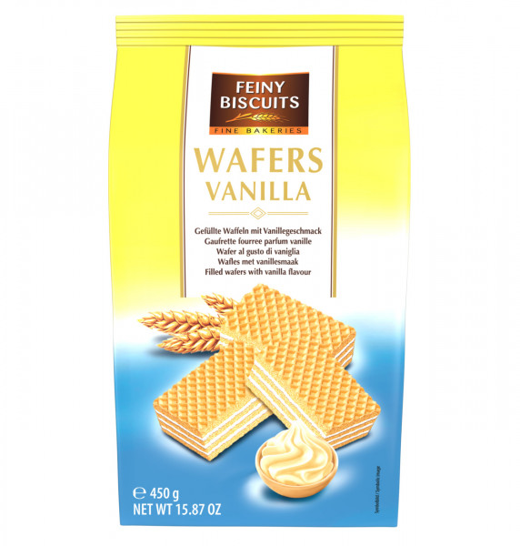 FEINY BISCUITS - Wafers Vanilla 450g