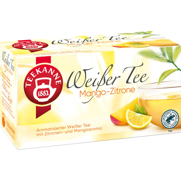 TEEKANNE Weißer Tee Mango-Zitrone 20er