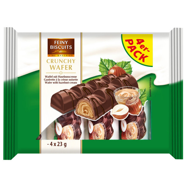 FEINY BISCUITS - Crunchy Wafer 4er Pack