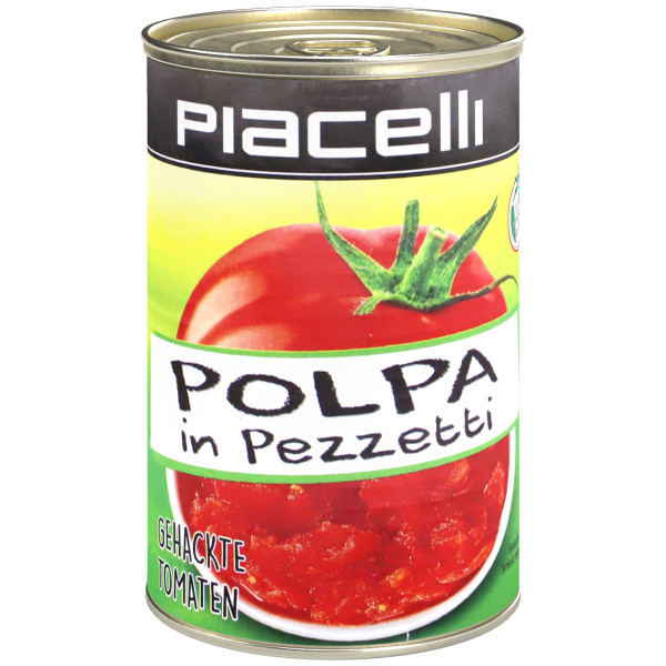 PIACELLI - Polpa in Pezzetti Tomaten gehackt