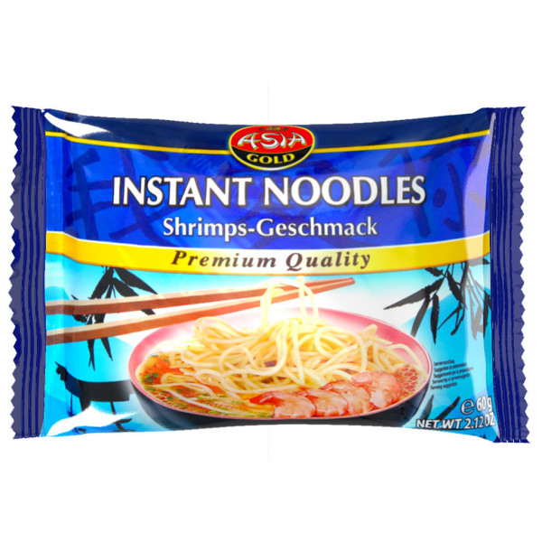 ASIA GOLD - Instant Noodles Shrimpsgeschmack 60g