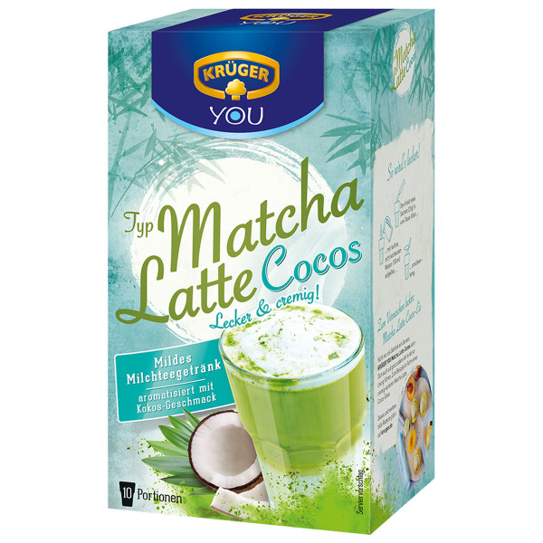 KRÜGER YOU Typ Matcha Latte Cocos 10x25g