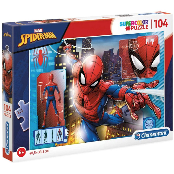 CLEMENTONI - Marvel Spider Man Puzzle 104 Teile