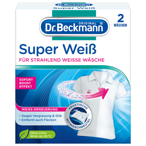 Dr.Beckmann - Super Weiß 2x40g