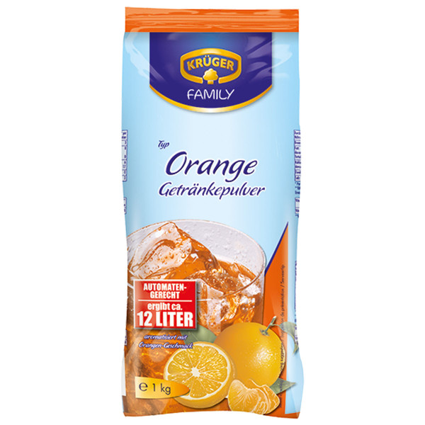 KRÜGER FAMILY Typ Orange Getränkepulver 1kg