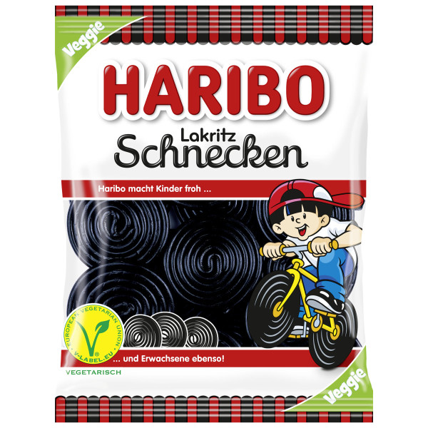 HARIBO - Lakritz Schnecken 200g