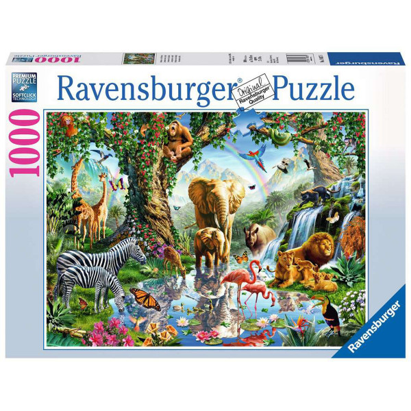 Ravensburger Puzzle - Abenteuer im Dschungel 1000 Teile