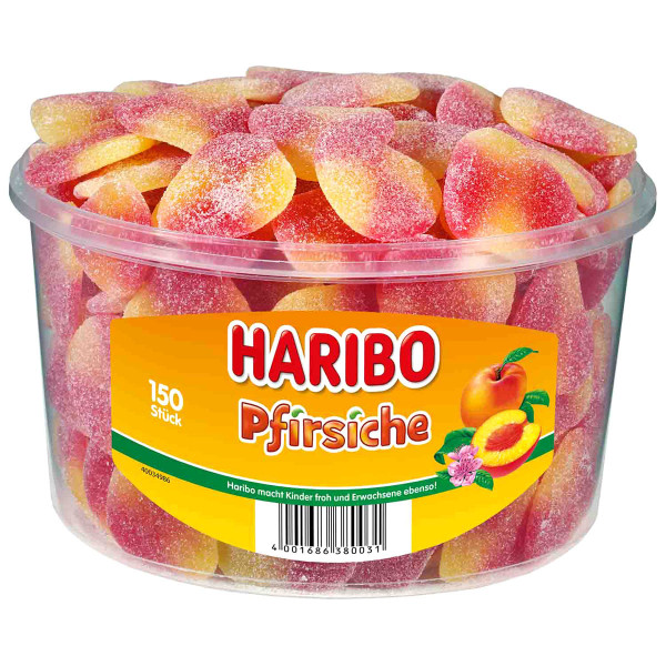 HARIBO - Pfirsiche 150 Stück