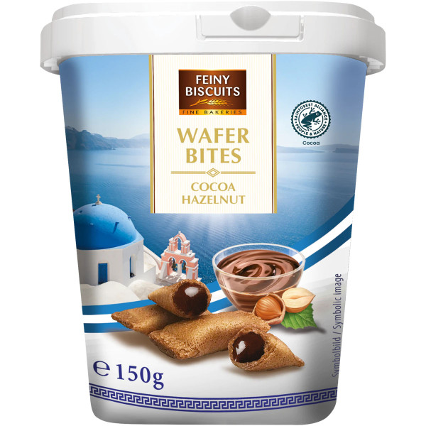 FEINY BISCUITS - Wafer Bites Cocoa Hazelnut 150g
