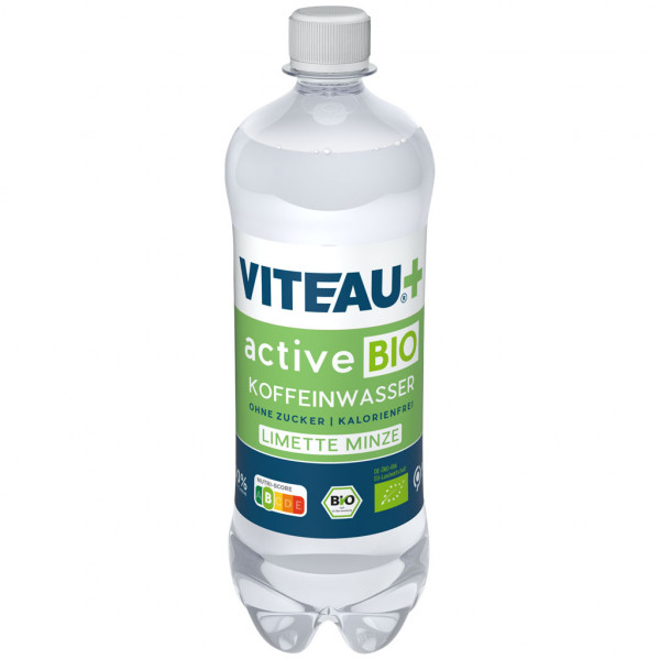 VITEAU - active BIO Koffeinwasser Limette Minze