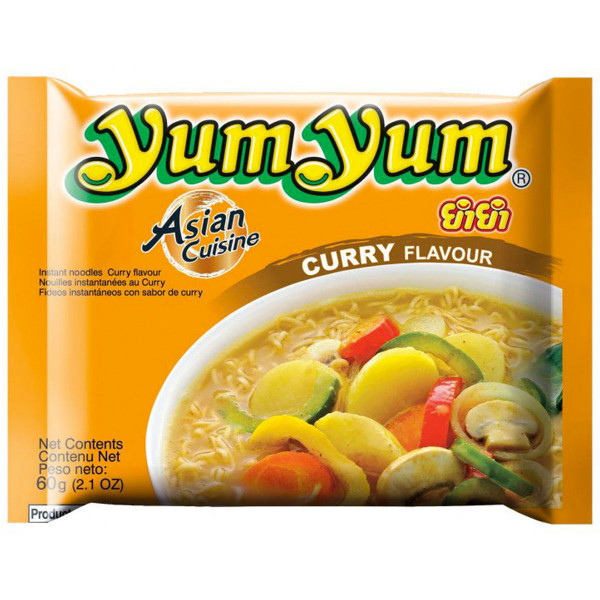 YUM YUM - Instant Nudeln Curry Flavour 60g