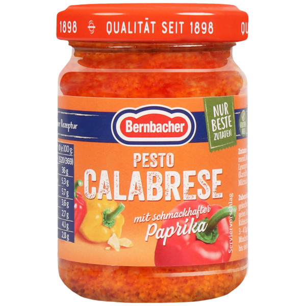 Bernbacher Pesto Sauce - Calabrese