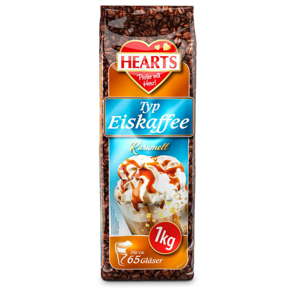 HEARTS - Typ Eiskaffee Karamell 1kg