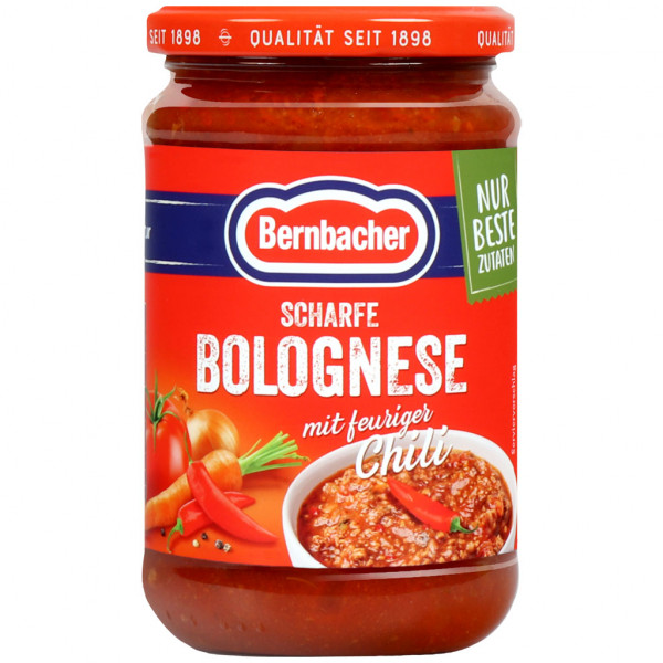 BERNBACHER - Pasta Sauce Scharfe Bolognese 400g